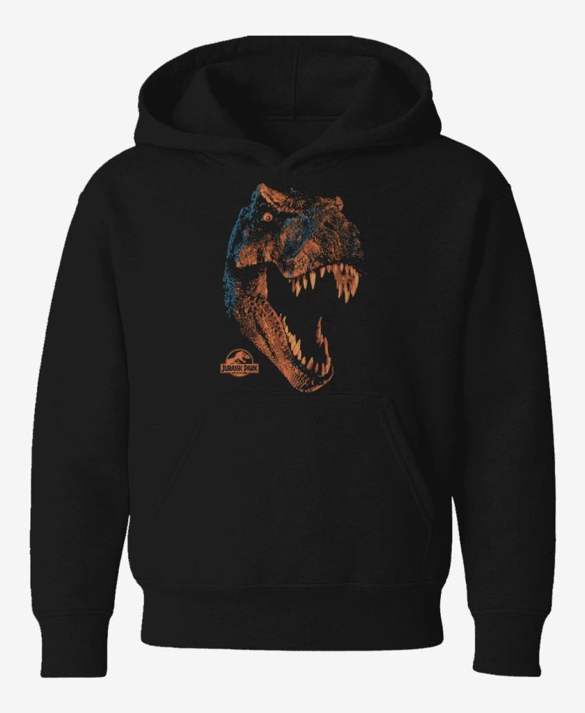 Poleron de niño Negro de Jurassic Rex