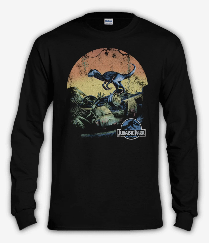 Polera manga larga Negro de Raptor