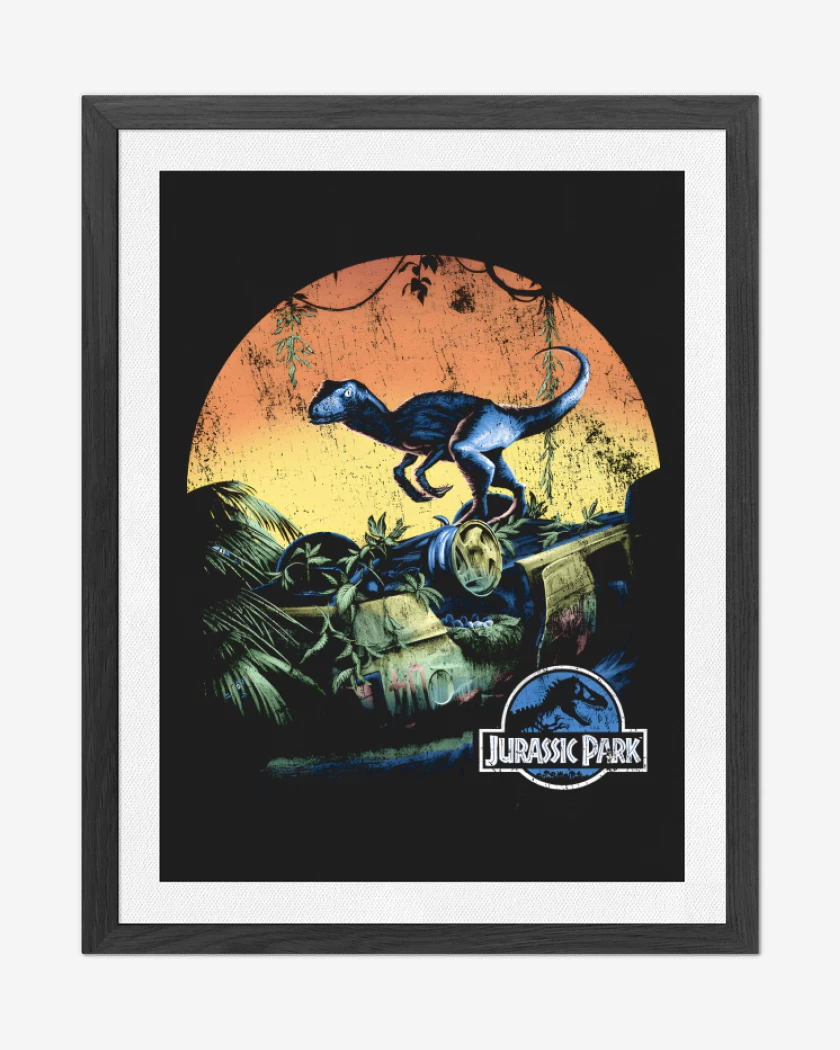 Cuadro decorativo Negro de Raptor