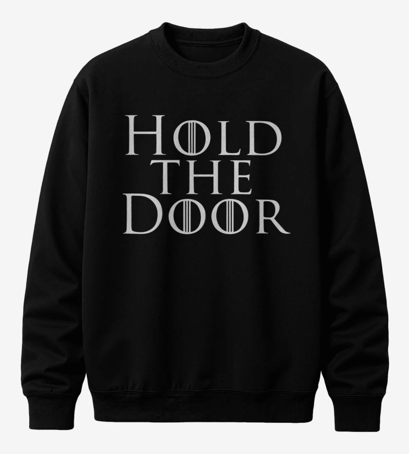 Poleron polo Hold the door