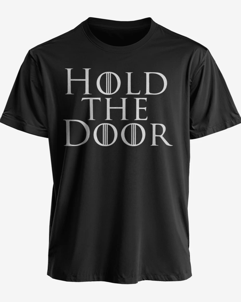 Polera premium Negro de Hold the door