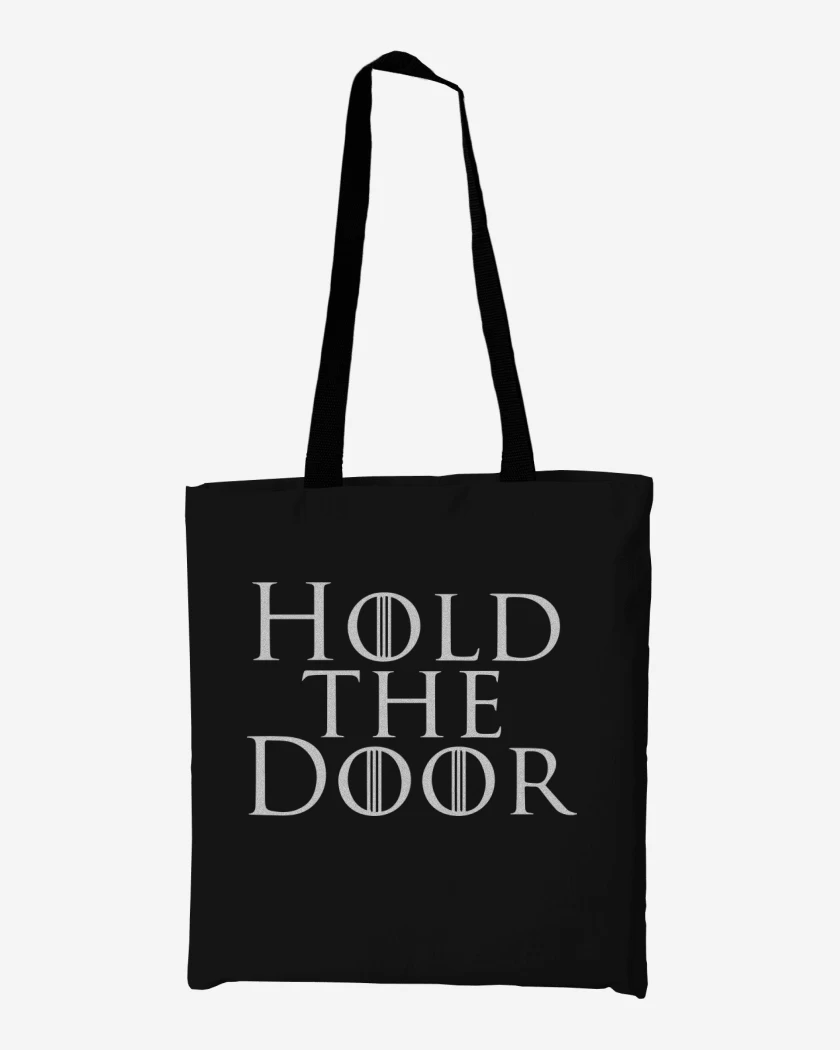 Totebag Hold the door