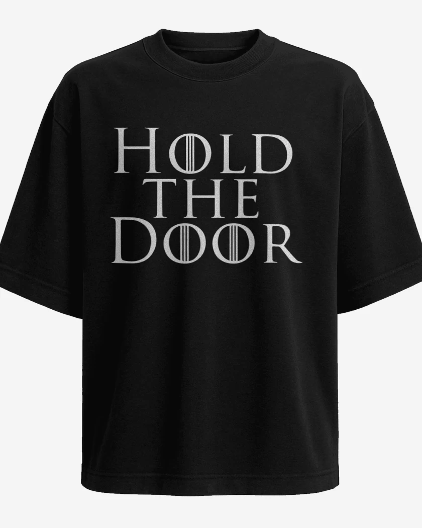Polera Oversize Hold the door