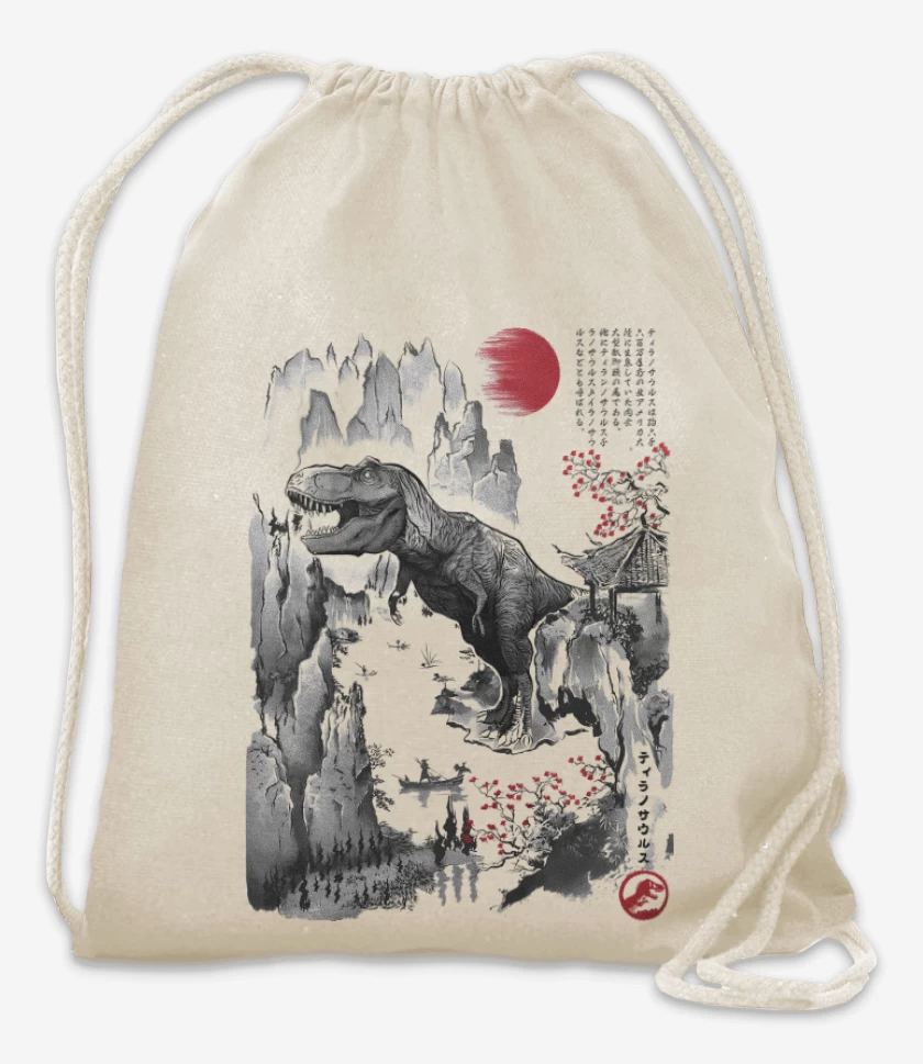 Mochila Blanco de T-Rex en Japón