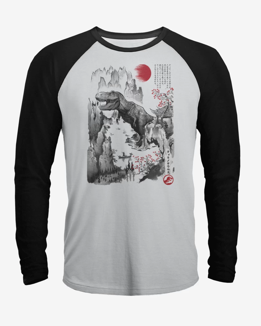 Polera Raglan T-Rex en Japón