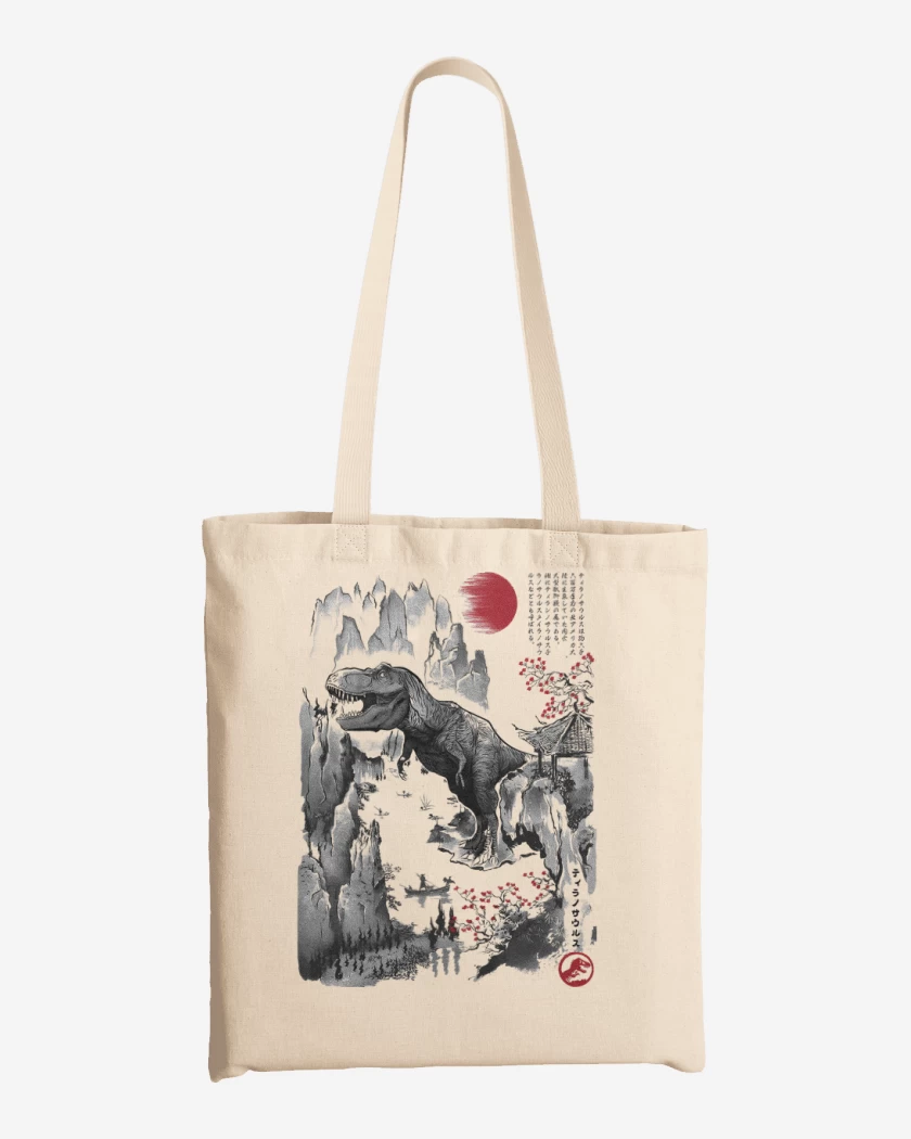 Totebag T-Rex en Japón