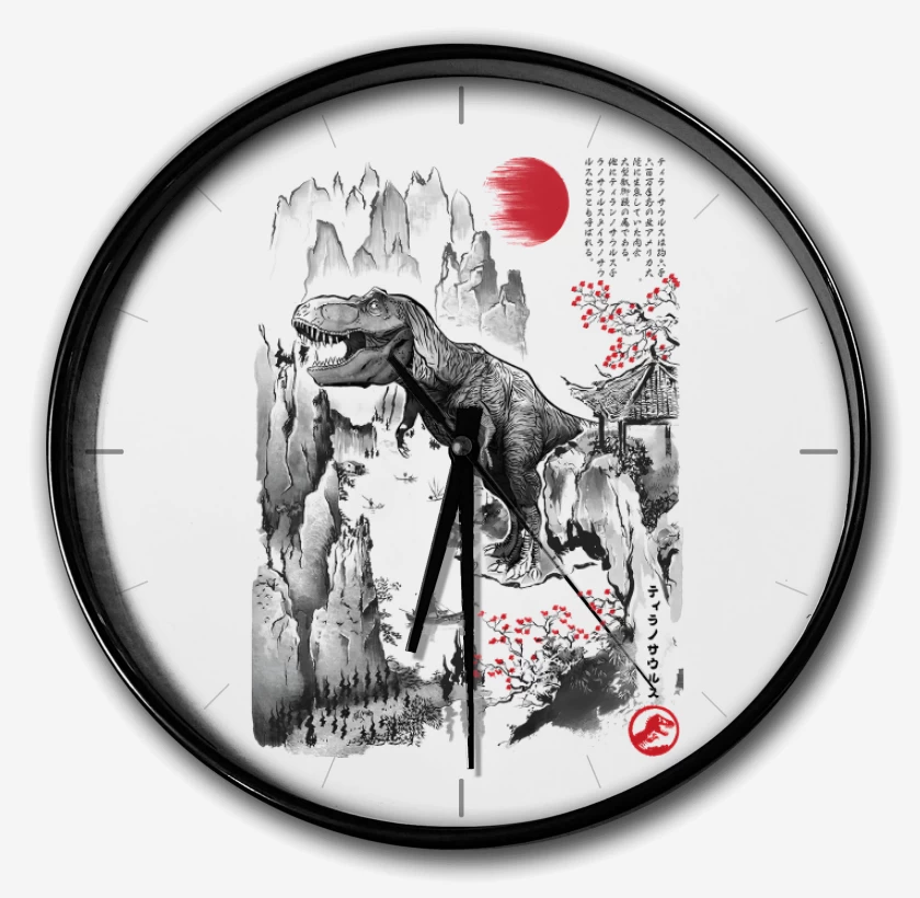 Reloj Blanco de T-Rex en Japón