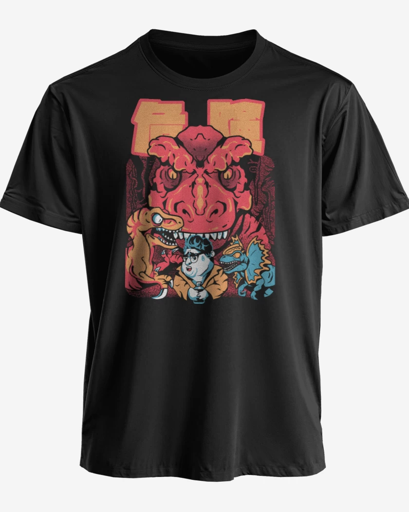 Polera premium Negro de Dennis en Problemas