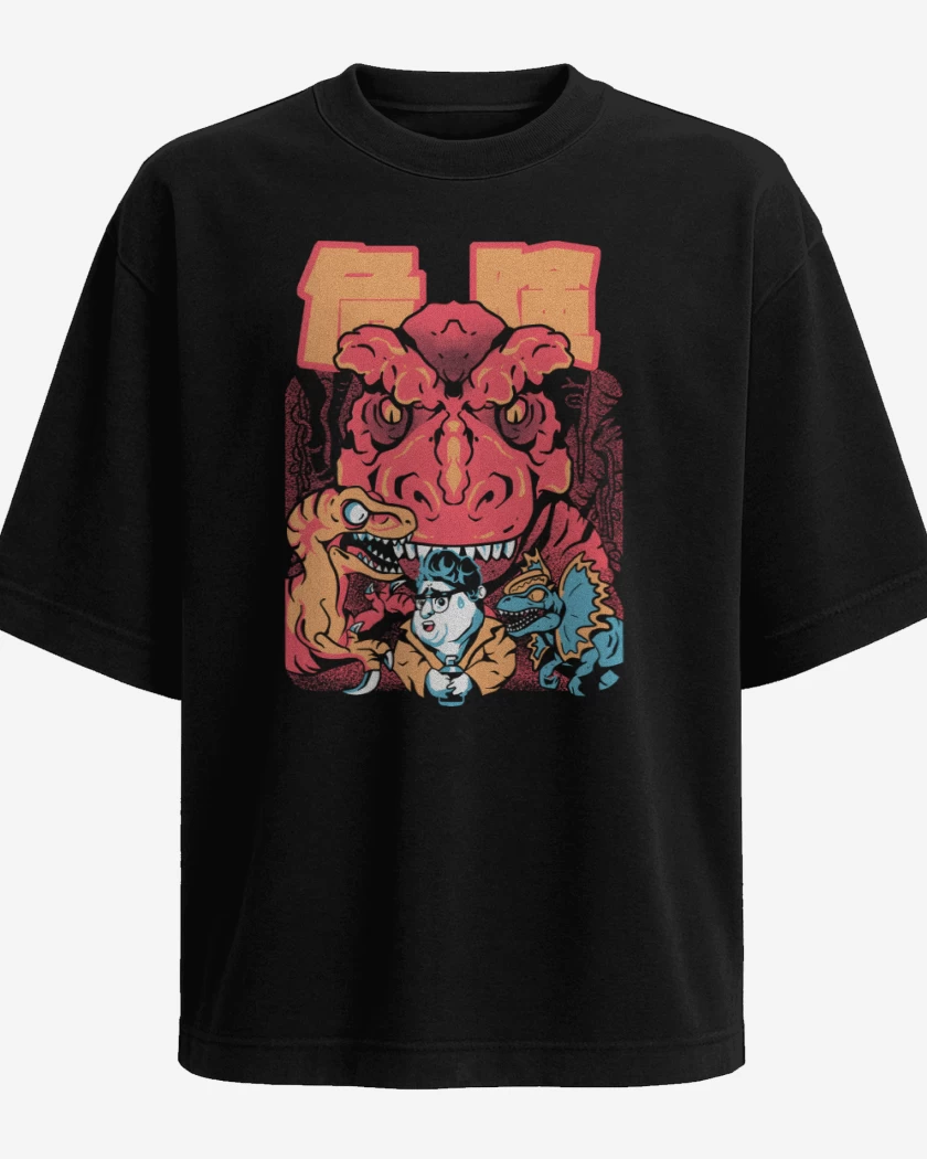 Polera Oversize Dennis en Problemas
