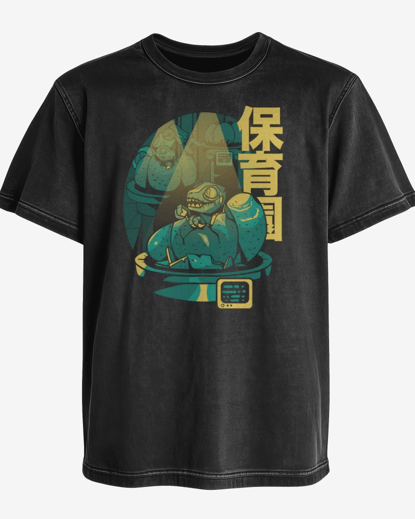 Polera desgastada Bebelociraptor
