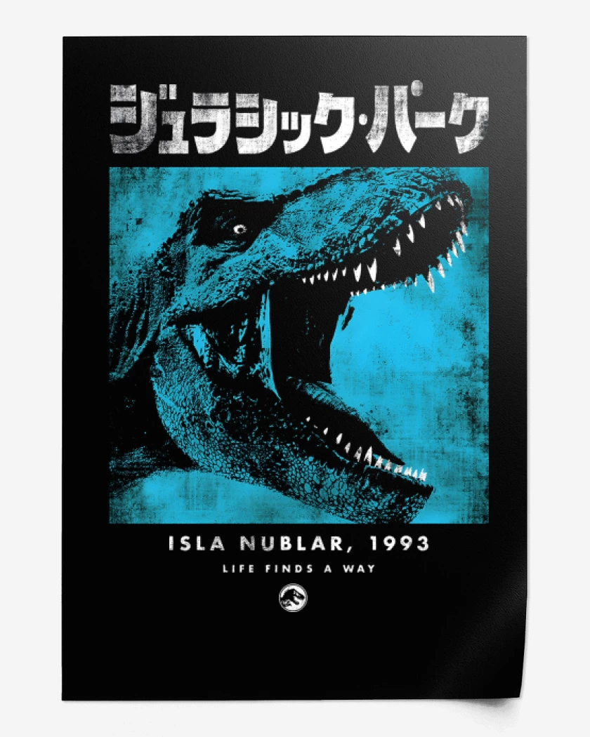 Print Jurassic Park Japo