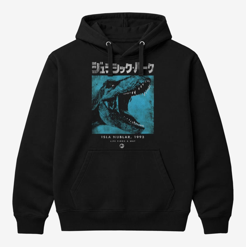 Polerón Canguro Negro de Jurassic Park Japo