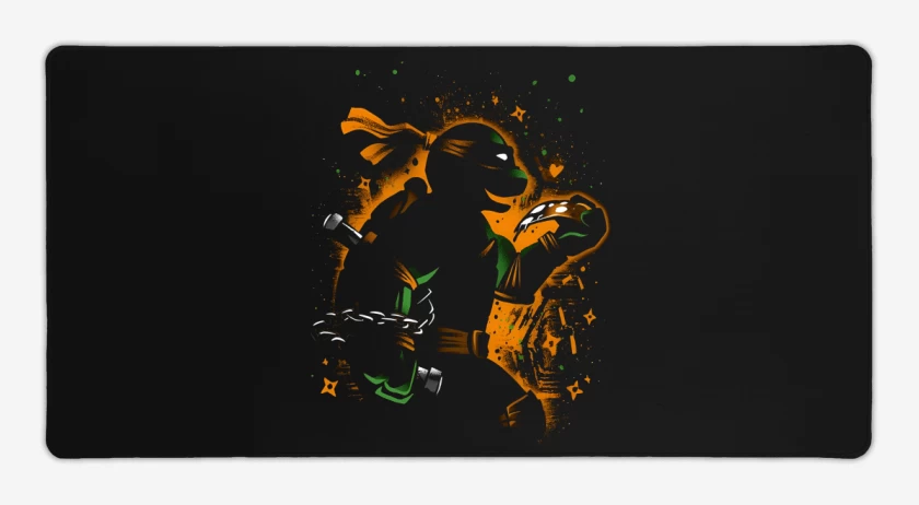 Mouse pad Gamer Tortuga Michelangelo