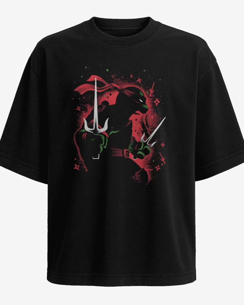 Polera Oversize Tortuga Raphael