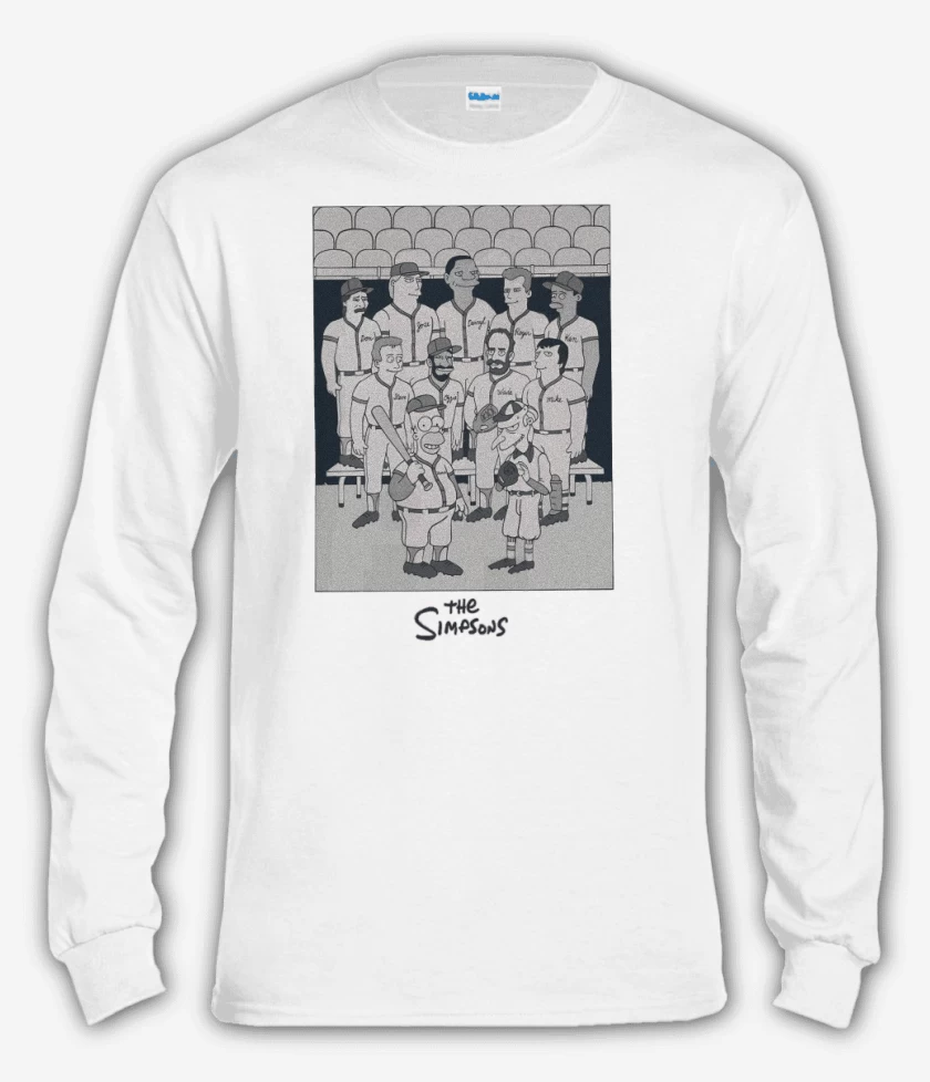 Polera manga larga Blanco de Campeones 1992