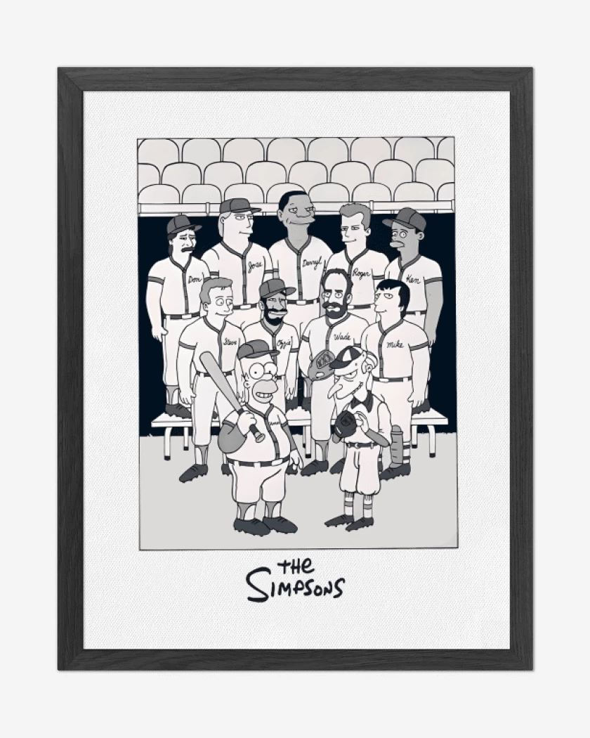 Cuadro decorativo Blanco de Campeones 1992