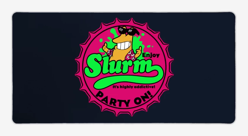 Mouse pad Gamer Azul Marino de Tome Slurm