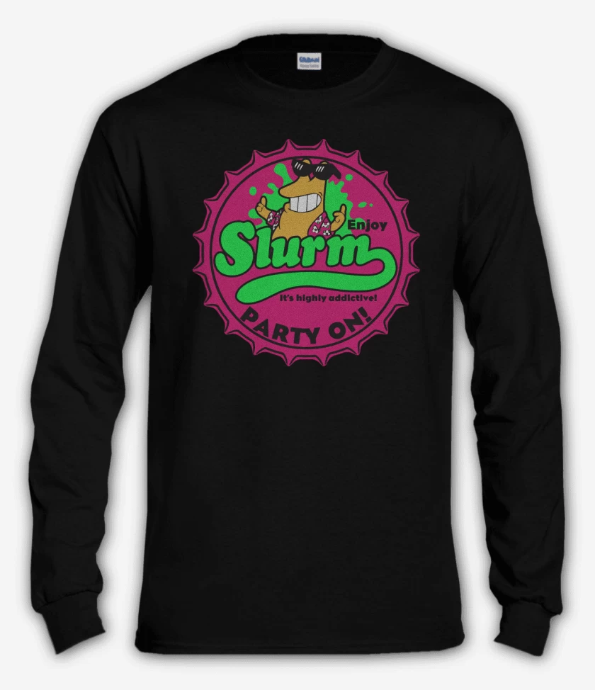 Polera manga larga Negro de Tome Slurm