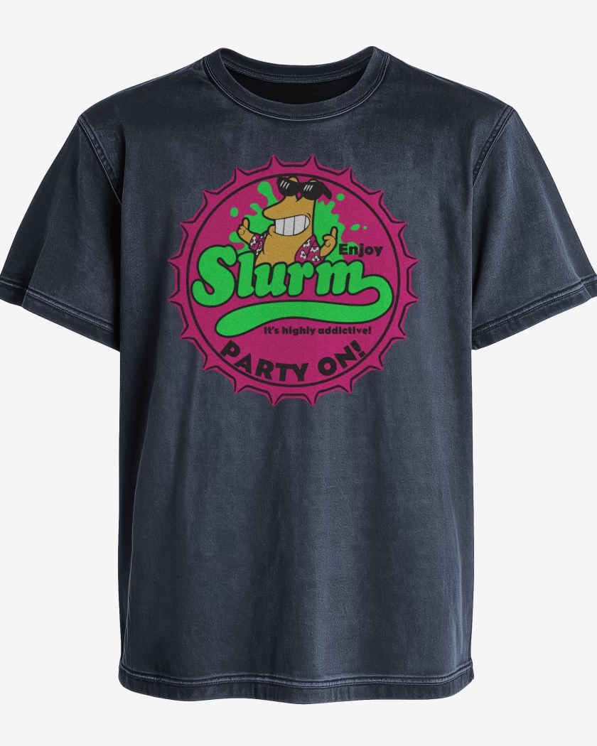Polera desgastada Tome Slurm
