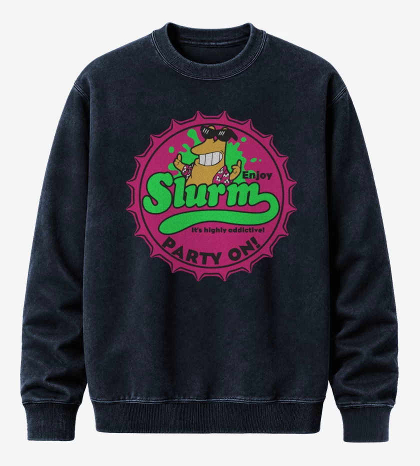 Poleron Polo Acid Wash Azul Marino de Tome Slurm