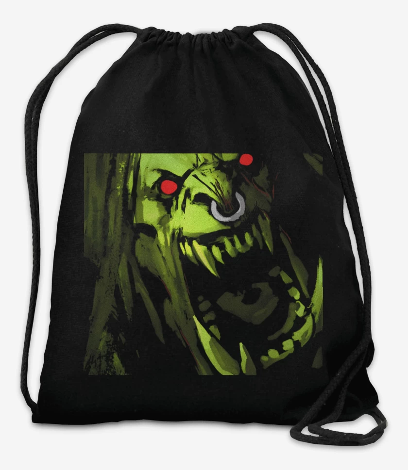 Mochila Negro de Grom Hellscream