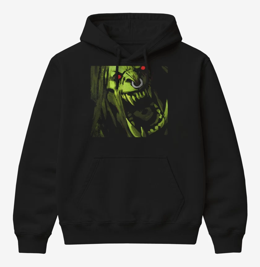 Poleron Canguro básico Grom Hellscream