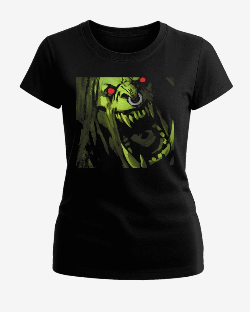 Polera de Mujer Negro de Grom Hellscream