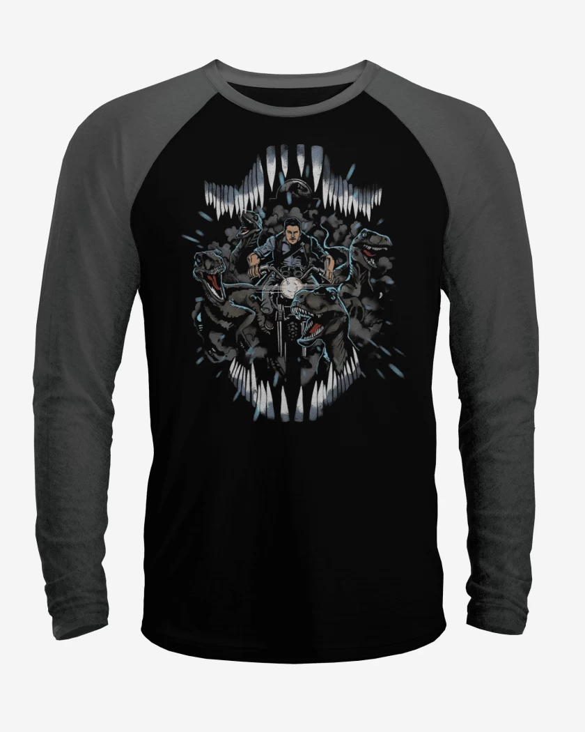 Polera Raglan Escuadrón Raptor