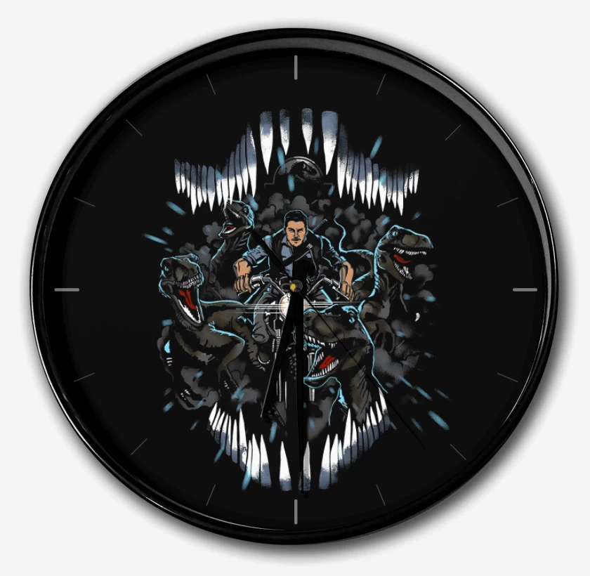 Reloj Negro de Escuadrón Raptor