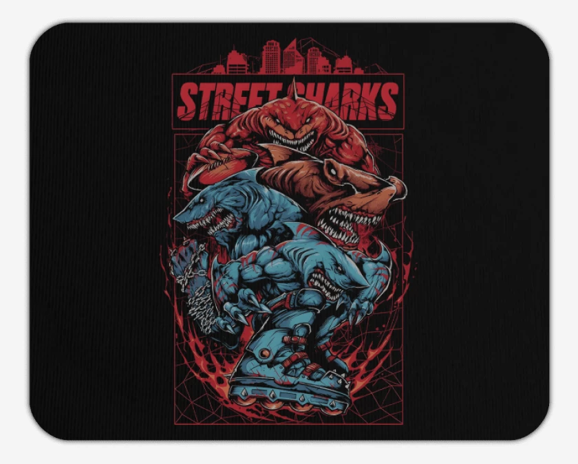 Mousepad Street Sharks