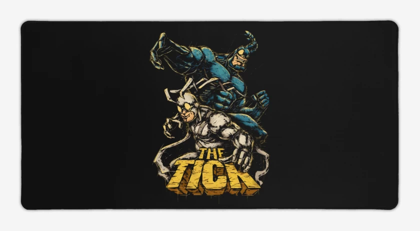 Mouse pad Gamer Negro de Tick la garrapata