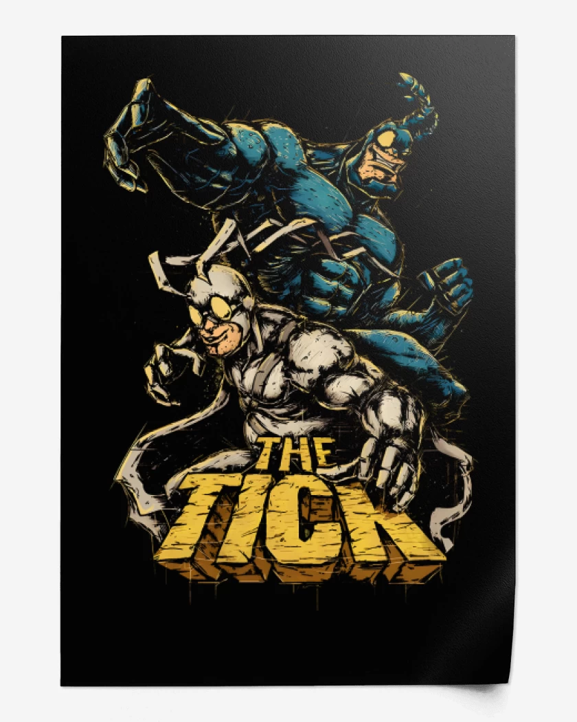Print Tick la garrapata