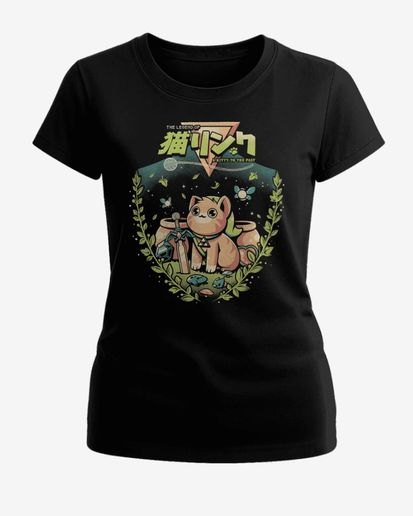 Polera de Mujer Un Gatito del Pasado