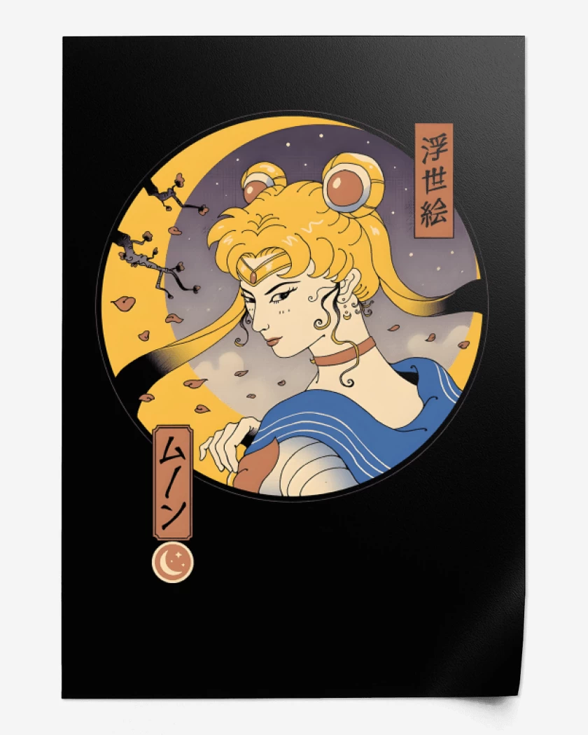 Print Sailor Ukiyo-e