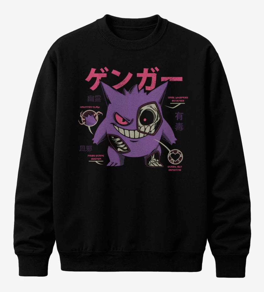 Poleron polo Anatomía de un Gengar