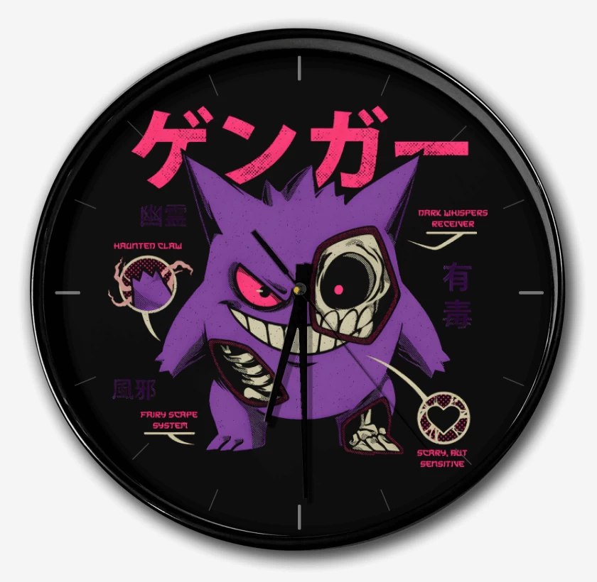 Reloj Anatomía de un Gengar