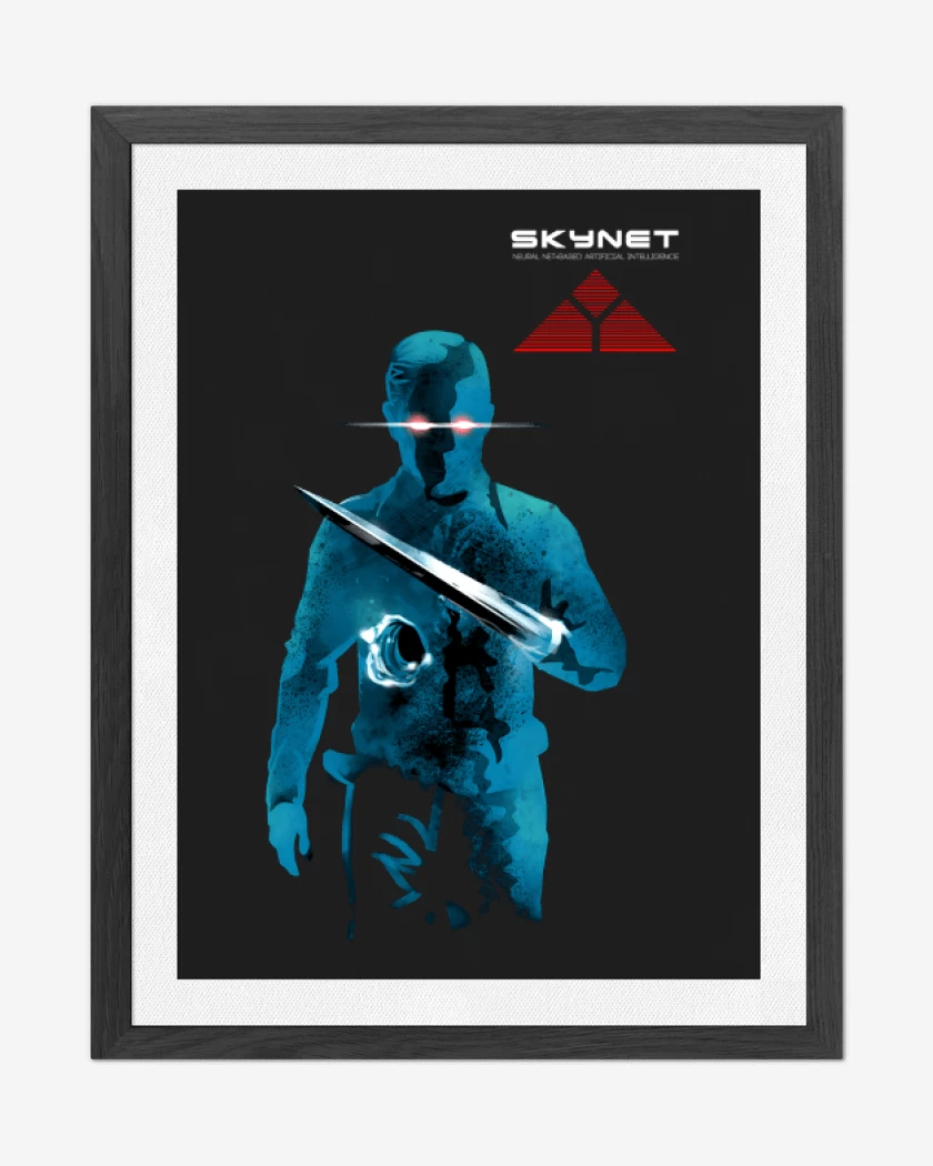Cuadro decorativo T 1000 Skynet