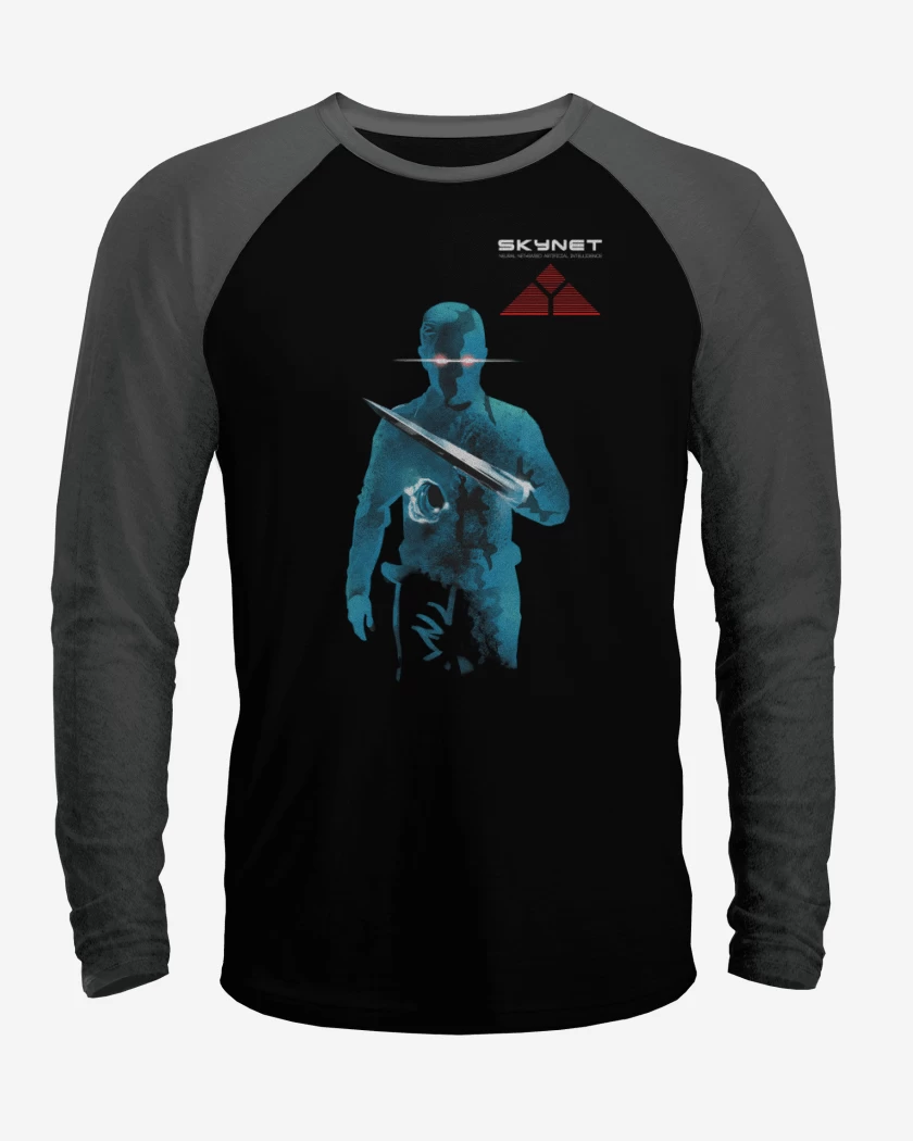 Polera Raglan T 1000 Skynet