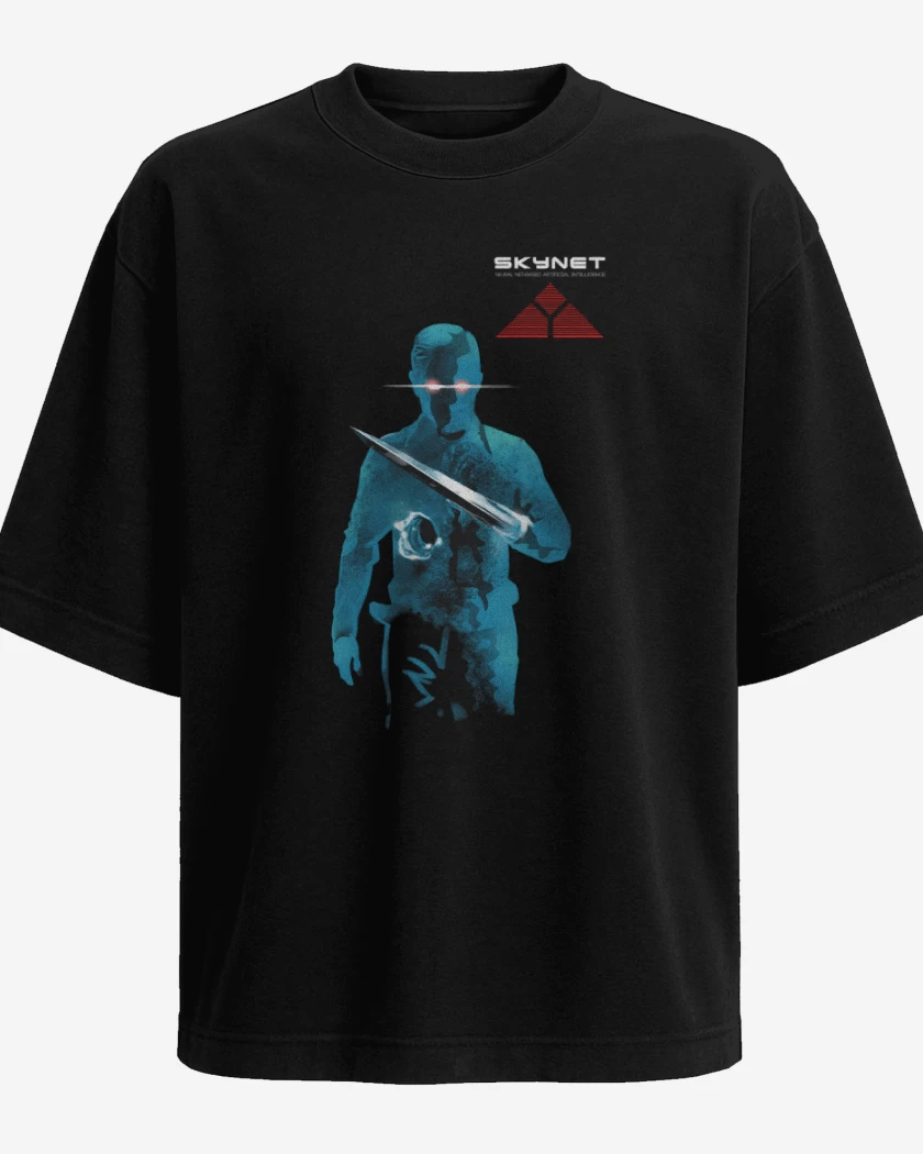 Polera Oversize T 1000 Skynet