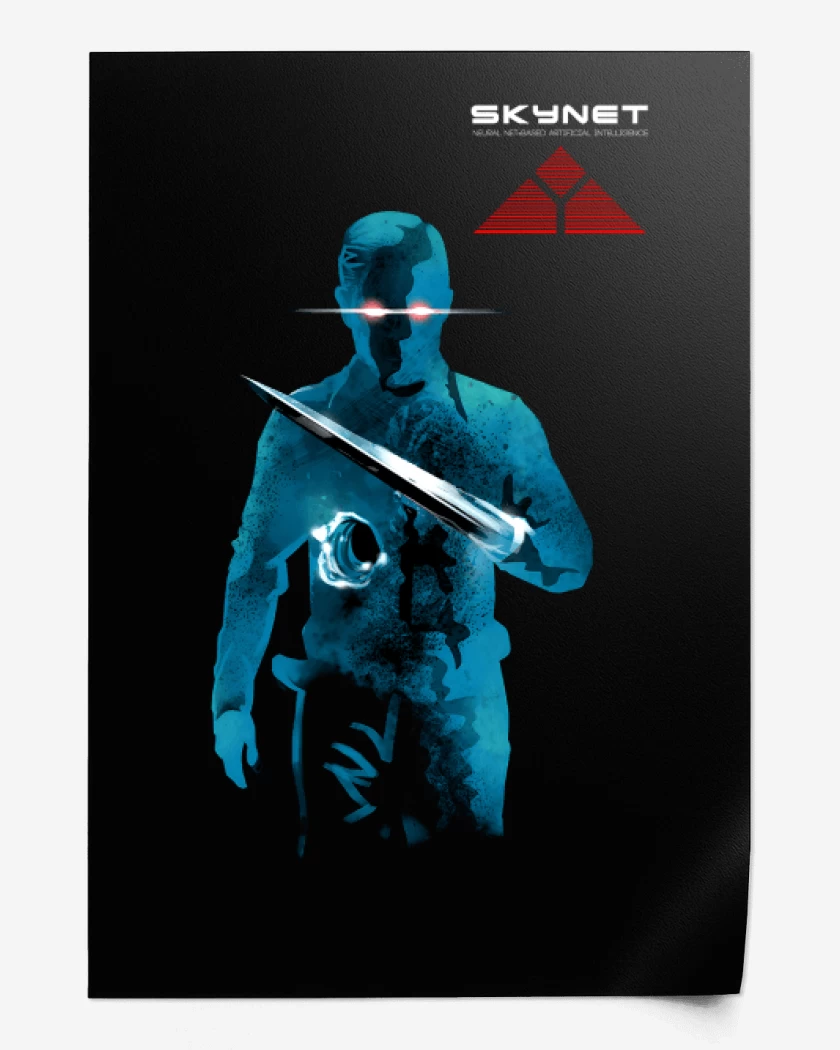 Print T 1000 Skynet