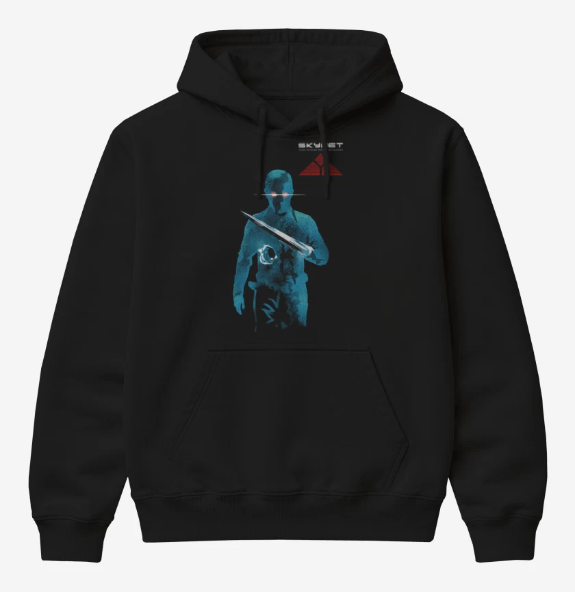 Poleron Canguro básico T 1000 Skynet