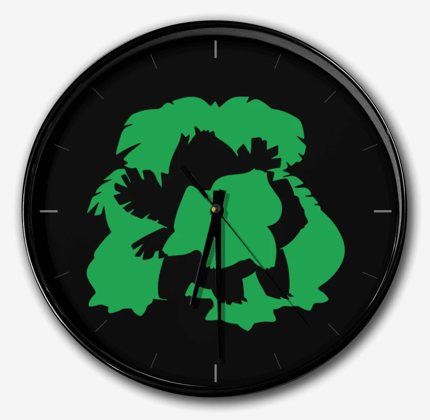 Reloj Negro de Bulbavolution