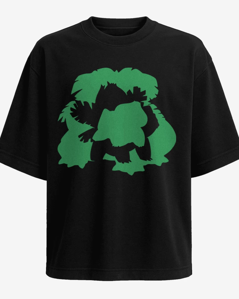 Polera Oversize Negro de Bulbavolution