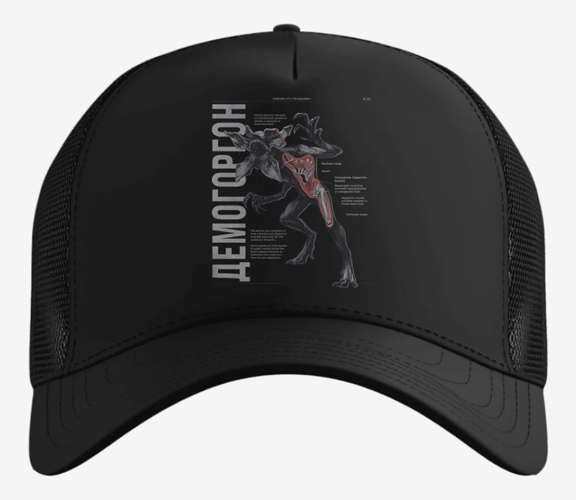 Gorro Anatomía del Demogorgon