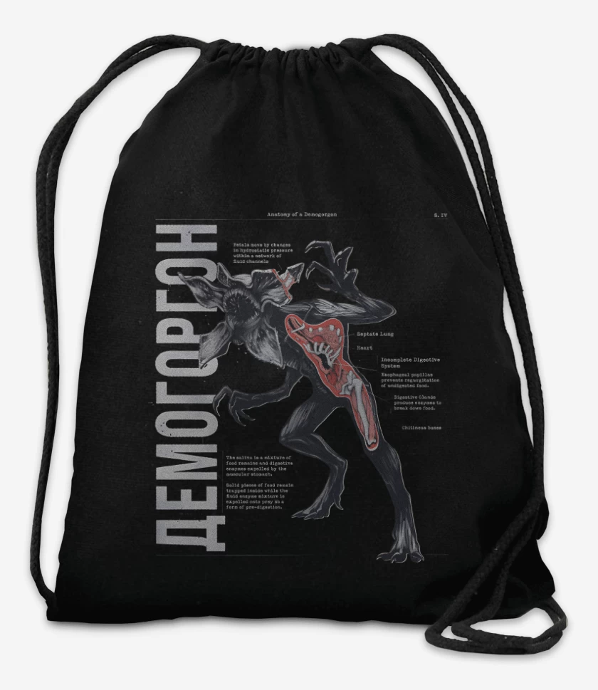 Mochila Anatomía del Demogorgon