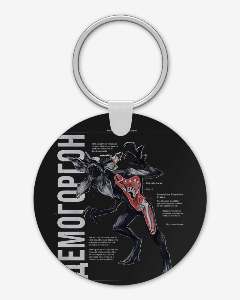 Llavero Anatomía del Demogorgon