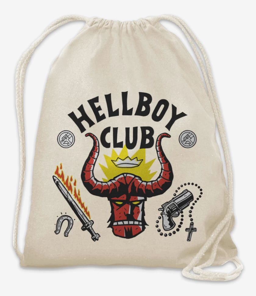 Mochila Blanco de Hellboy Club