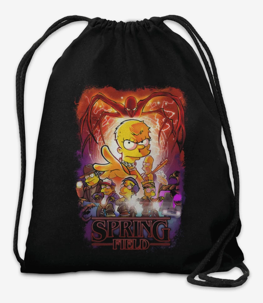 Mochila Negro de Spring Field