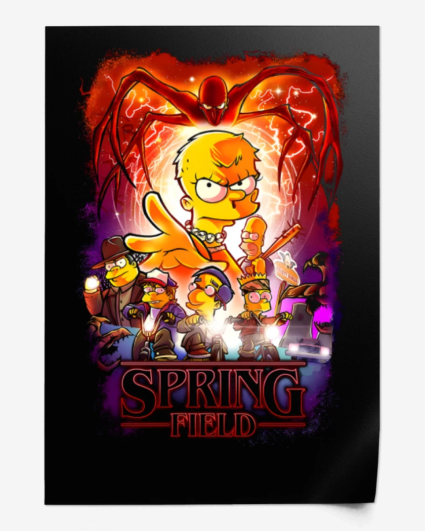 Print Negro de Spring Field