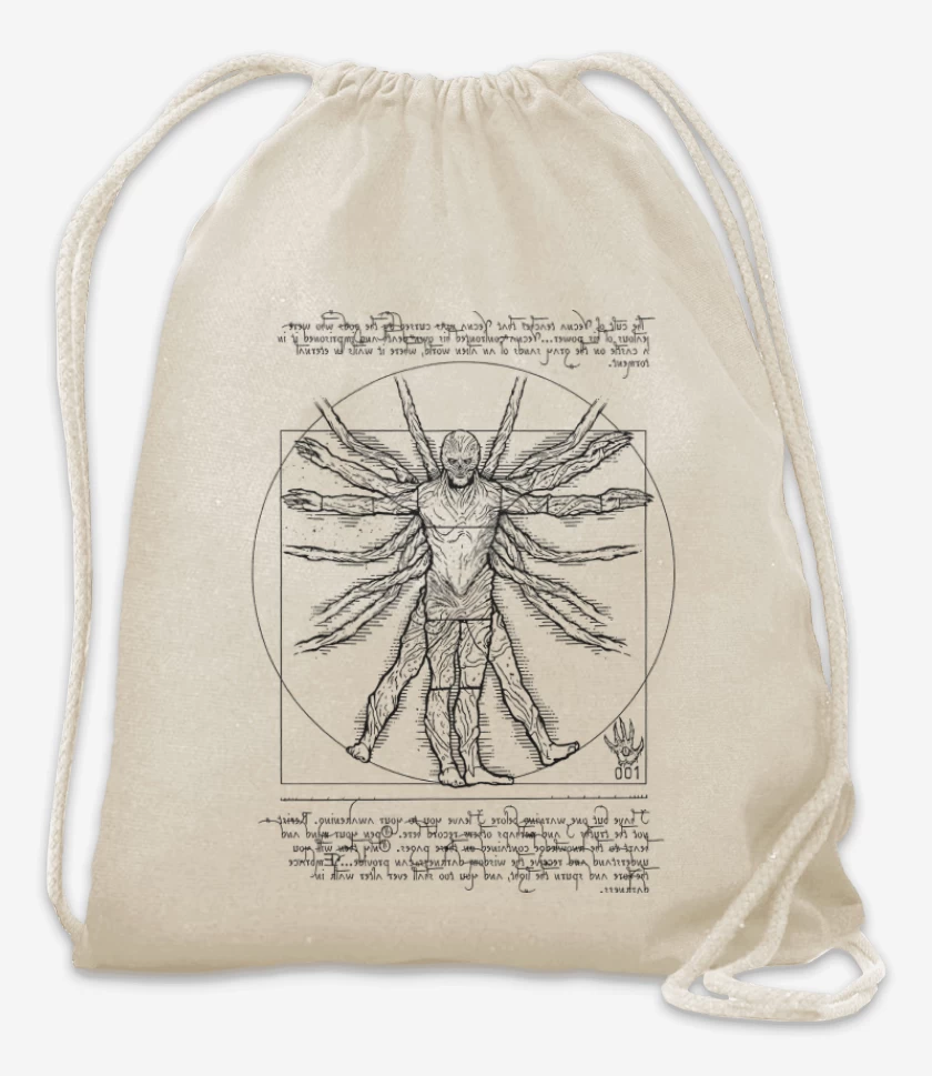 Mochila Blanco de Vecna de Vitruvio